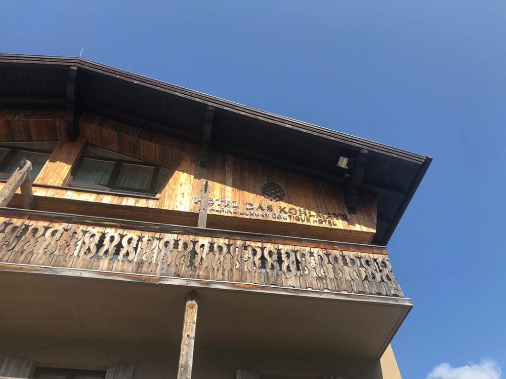Referenz - Leuchtelement, Hotel Kohlmayr, Obertauern